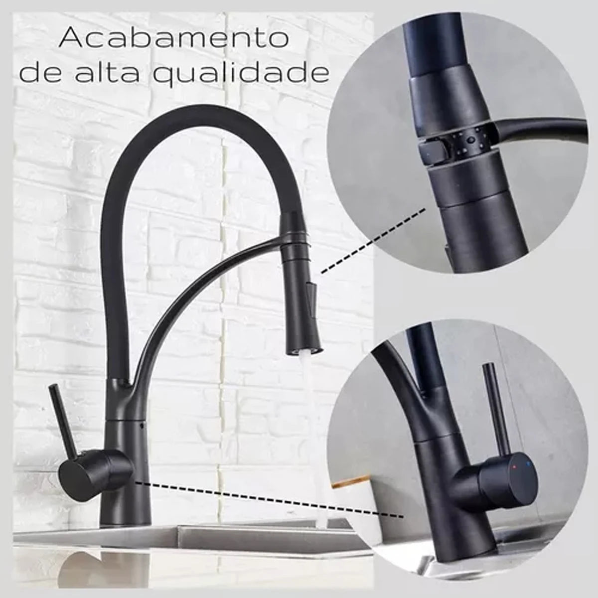 Torneira para Cozinha Monocomando Gourmet Luuk