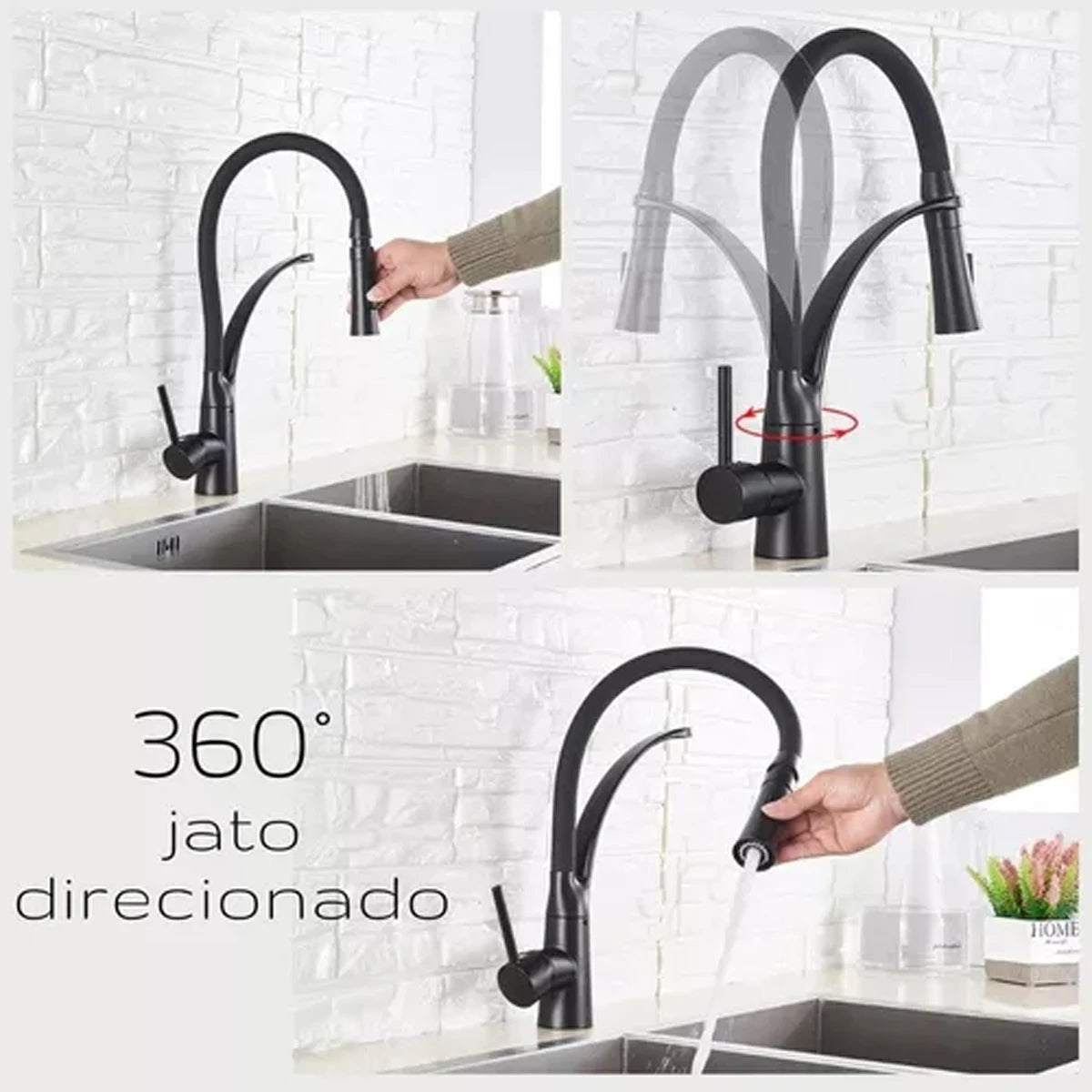 Torneira para Cozinha Monocomando Gourmet Luuk