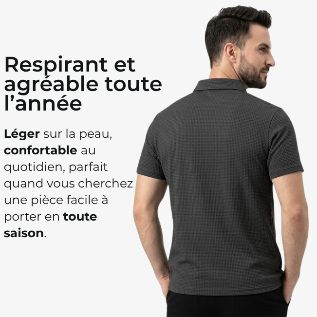Polo Premium Jacquard - Para Todos os Momentos.