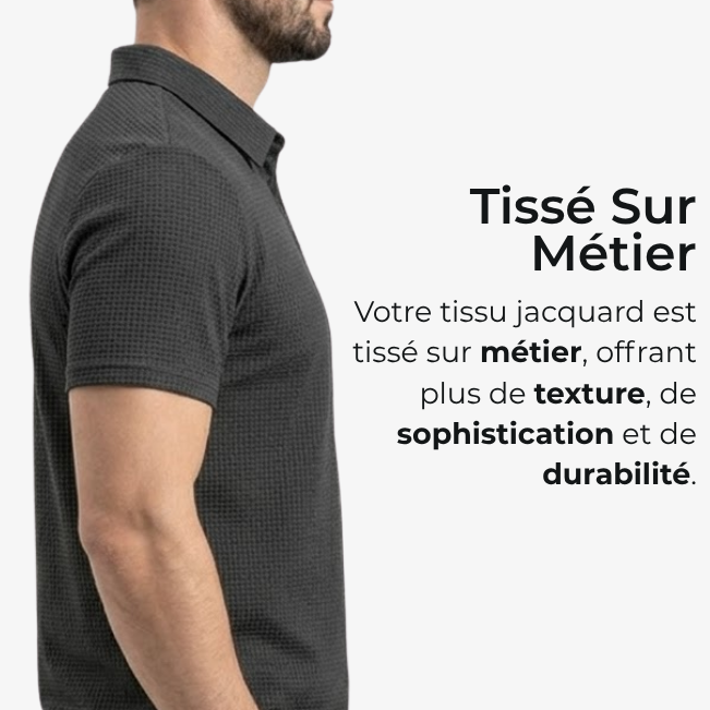 Polo Premium Jacquard - Para Todos os Momentos.