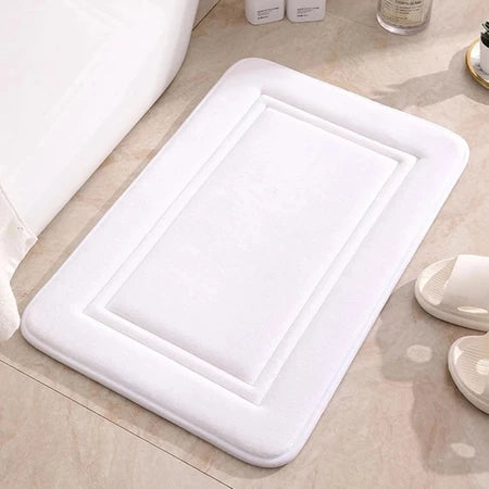 Tapete para Banheiro Absorvente Antiderrapante Lavável E Durável