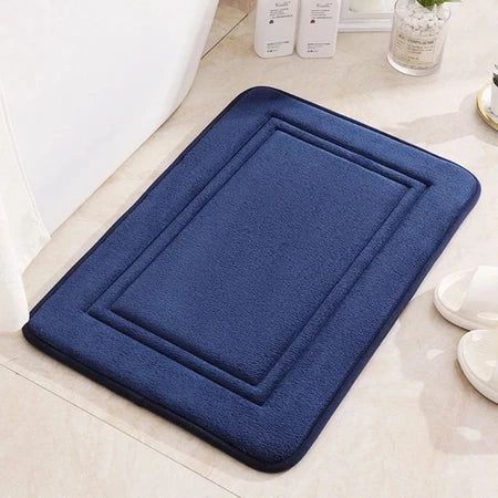 Tapete para Banheiro Absorvente Antiderrapante Lavável E Durável