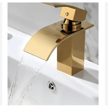 Torneira para Banheiro Cascata Misturador Monocomando Baixa Mônaco