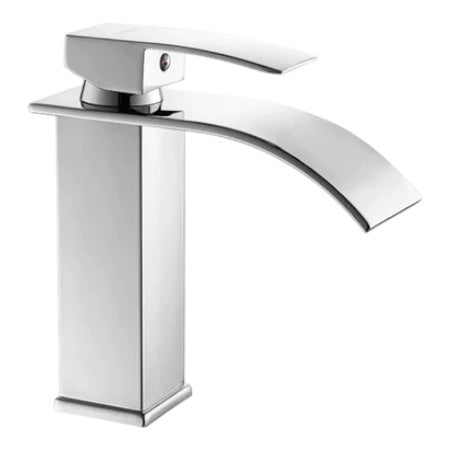 Torneira para Banheiro Cascata Misturador Monocomando Baixa Mônaco