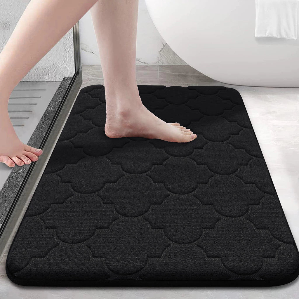Tapete para Banheiro Antiderrapante ultra Macio Absorvente De Água E Lavável À Máquina