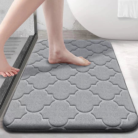 Tapete para Banheiro Antiderrapante ultra Macio Absorvente De Água E Lavável À Máquina