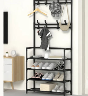 Organizadora Sapateira Cabideiro Arara Suporte Multiuso Para Sapato Tenis Roupa Closet Quarto Armários - Neverdie Store