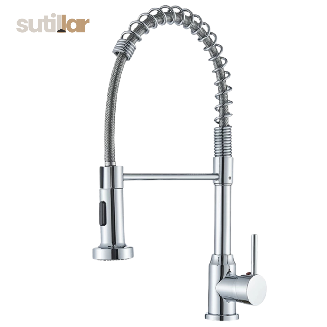Torneira para Cozinha Monocomando Gourmet com pulverizador removível